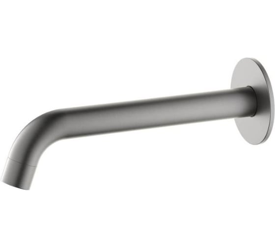 Изображение товара Излив для ванны AQUATEK AQ1341BGM ЕВРОПА 220 мм, оружейная сталь 00000139717