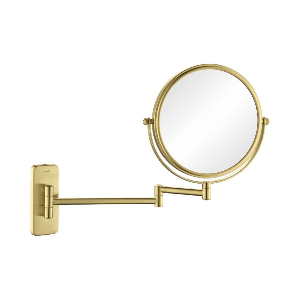 Изображение товара Зеркало AQUATEK AQ4910BG 3х с шлифованным золотом