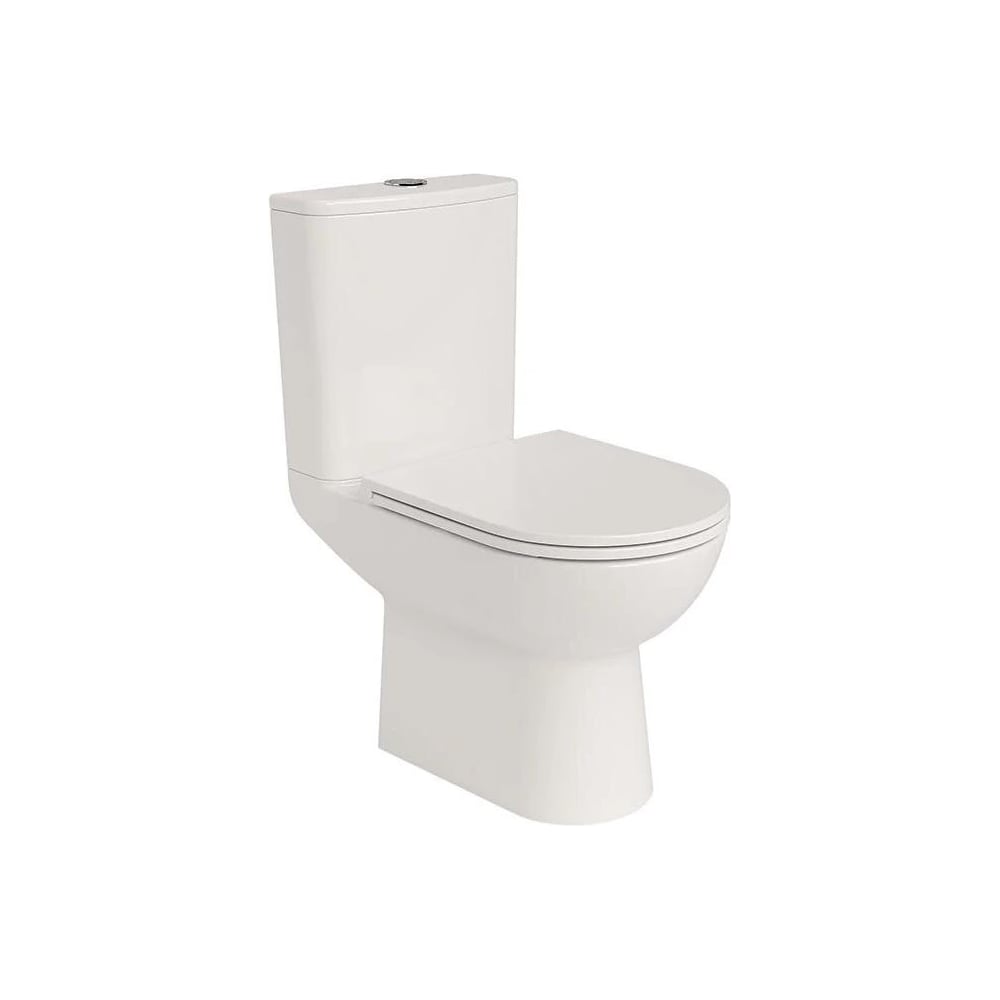 Изображение товара Напольный унитаз JACOB DELAFON E38566-00 STIL без обода с тонким сиденьем 00000148626