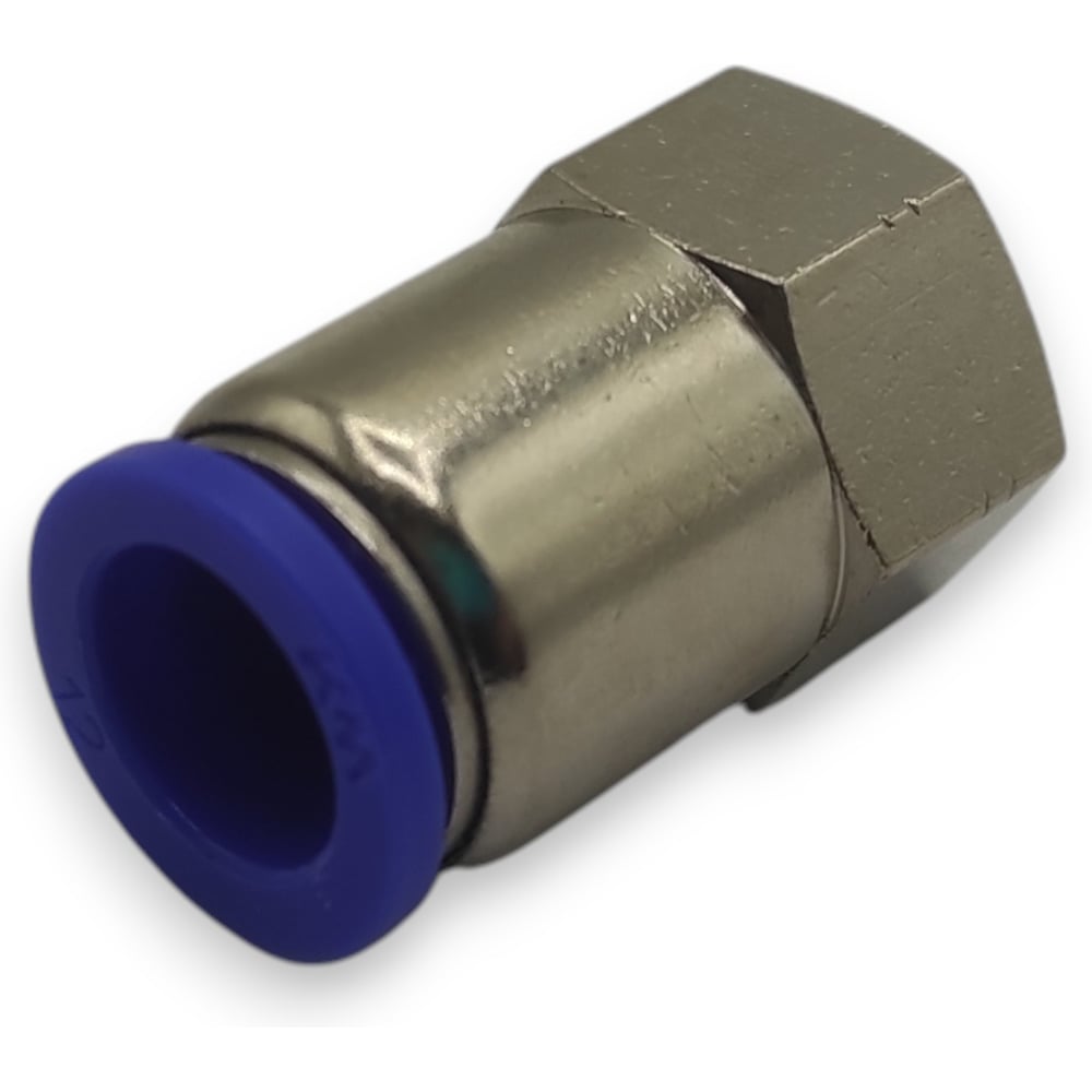 Изображение товара Фитинг цанговый прямой Контактная Механика 1/4 12 мм KZPCF12-02P