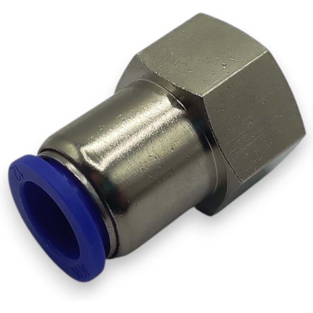 Изображение товара Фитинг цанговый прямой Контактная Механика KZPCF12-04G 12 мм