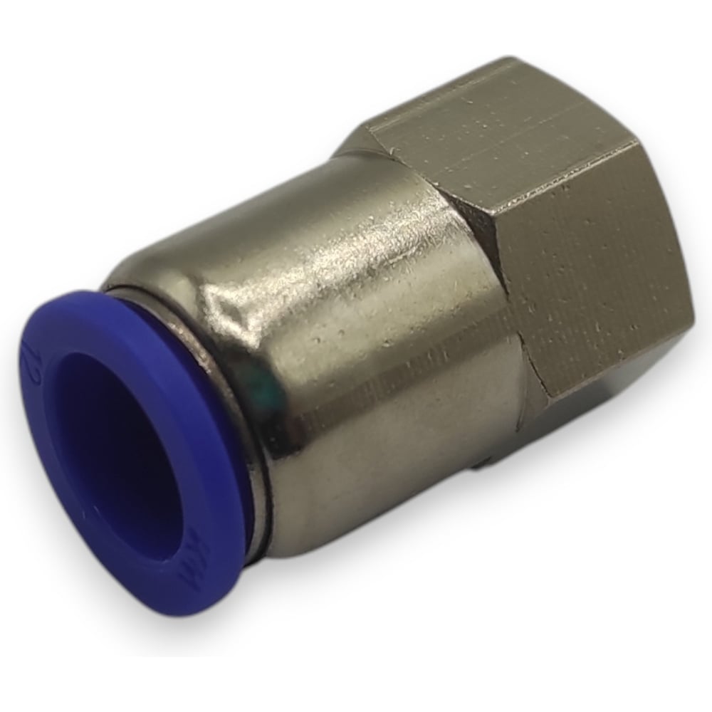 Изображение товара Фитинг G3/8-12 Контактная Механика Прямой цанговый переходник 12 мм