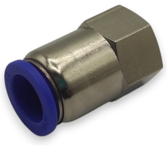 Изображение товара Фитинг цанговый прямой Контактная Механика G3/8, трубка 12мм KZPCF12-03G