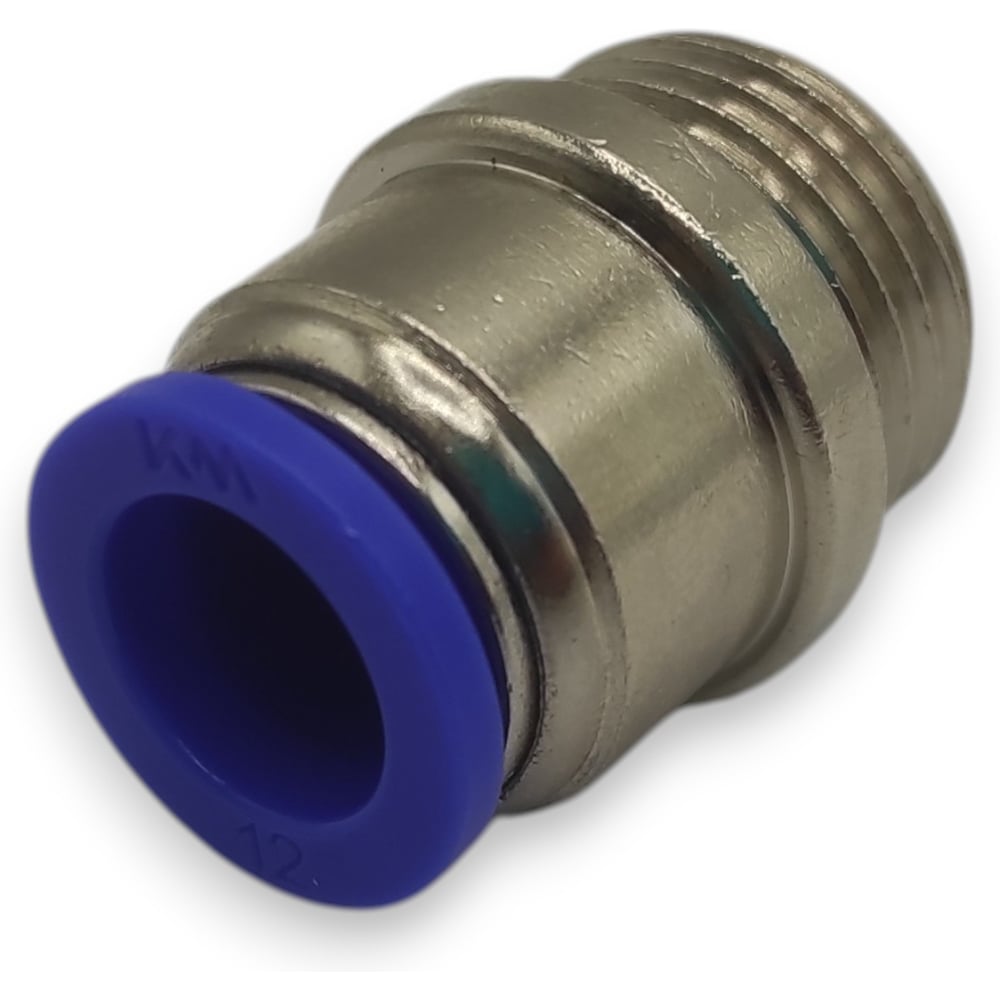 Изображение товара Фитинг цанговый прямой Контактная Механика G1/2 12мм KZPOC12-04G