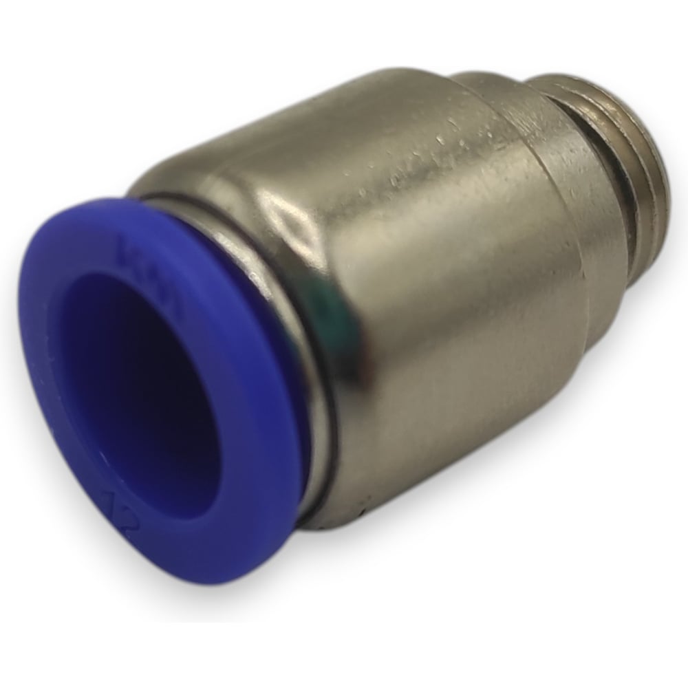 Изображение товара Фитинг цанговый прямой Контактная Механика G1/4, трубка 12мм KZPOC12-02G