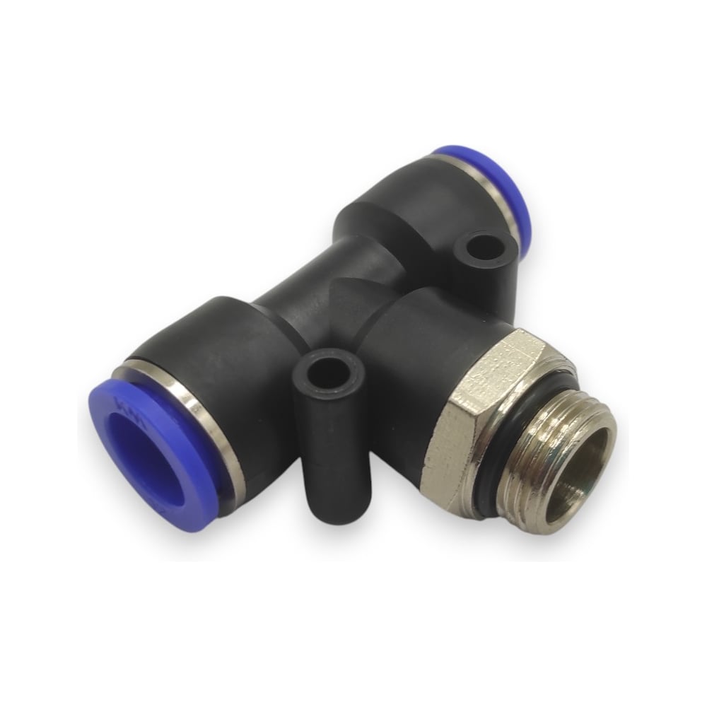 Изображение товара Фитинг-тройник Контактная Механика G3/8, трубка 12мм KZPB12-03G