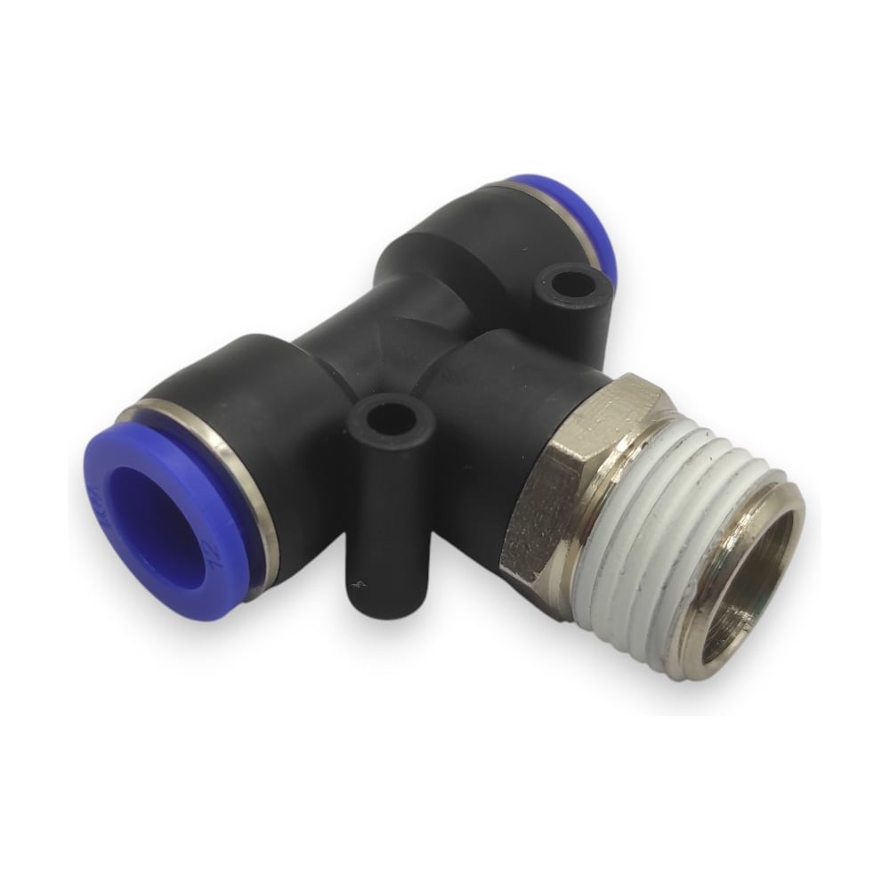 Изображение товара Фитинг-тройник Контактная Механика 1/2, трубка 12мм KZPB12-04P