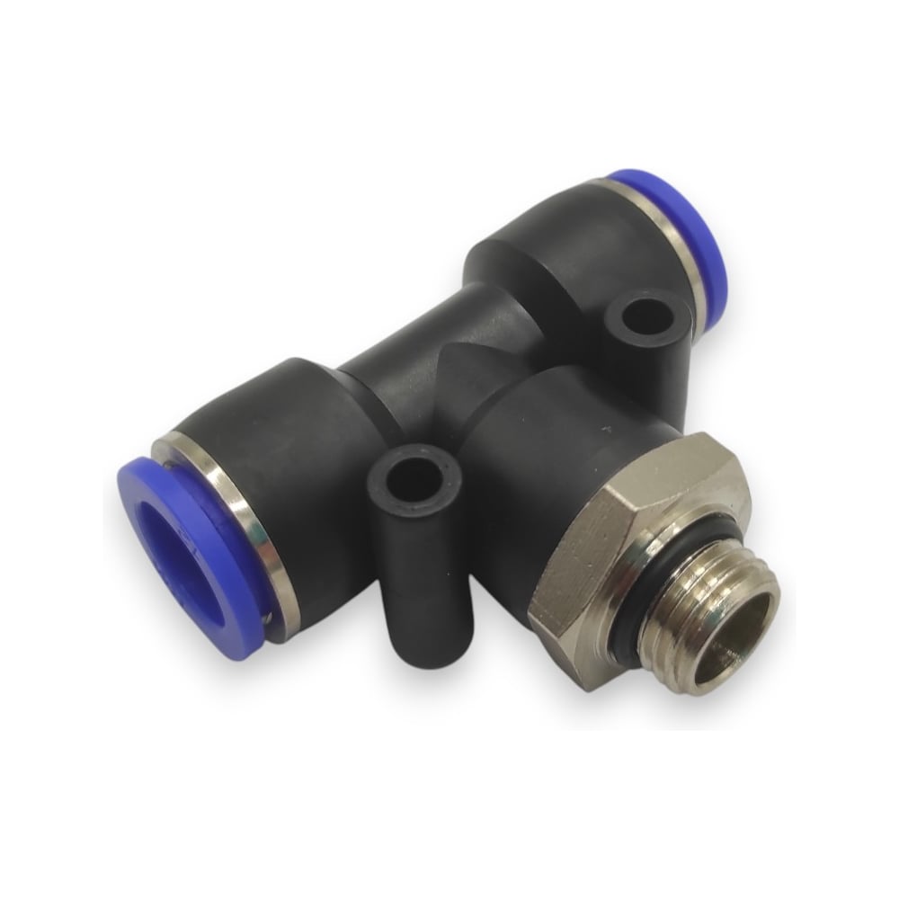 Изображение товара Фитинг-тройник Контактная Механика G1/4, трубка 12мм KZPB12-02G