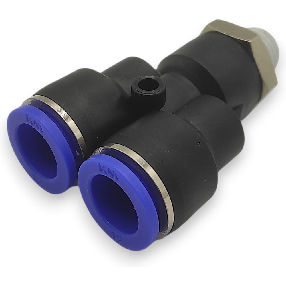 Изображение товара Тройник Контактная Механика Y-образный трубка 12мм, 1/4 KZPWT12-02P