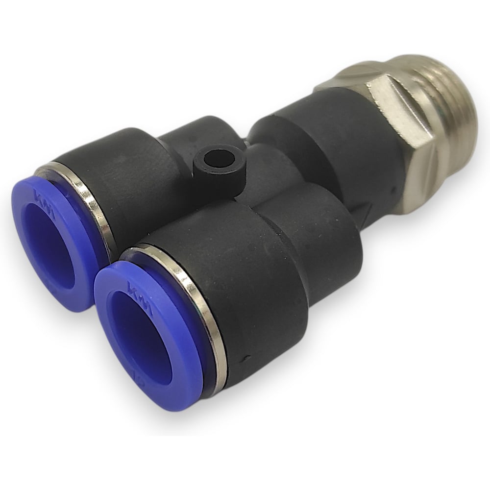 Изображение товара Тройник Контактная Механика Y-образный трубка 12мм G1/2 KZPWT12-04G