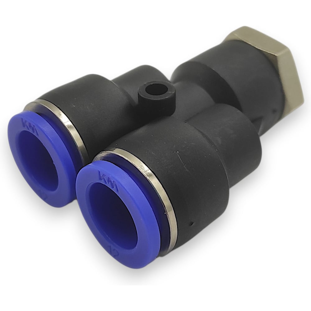 Изображение товара Тройник Контактная Механика KZPWT12-01G Y-образный 1/8М-12 мм