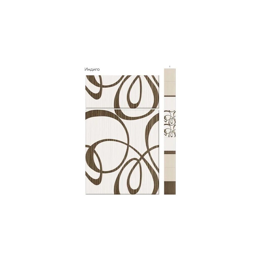 Изображение товара Панель ПВХ КронаПласт Unique Индиго 12 шт 00-00056417/12