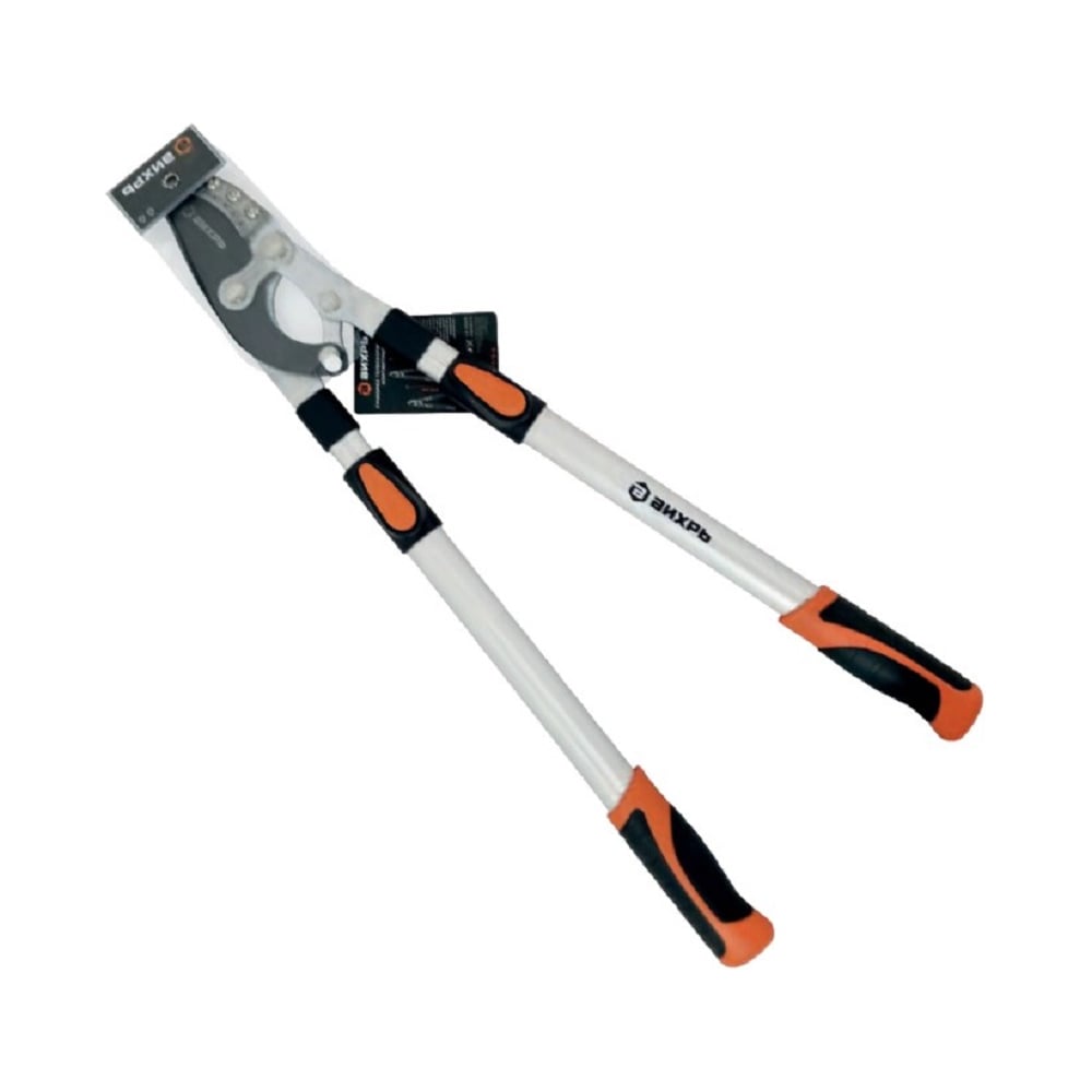 Изображение товара Сучкорез телескопический контактный Вихрь 670-1020мм, тефлоновое покрытие, двухкомпонентные рукоятки 73/7/3/6