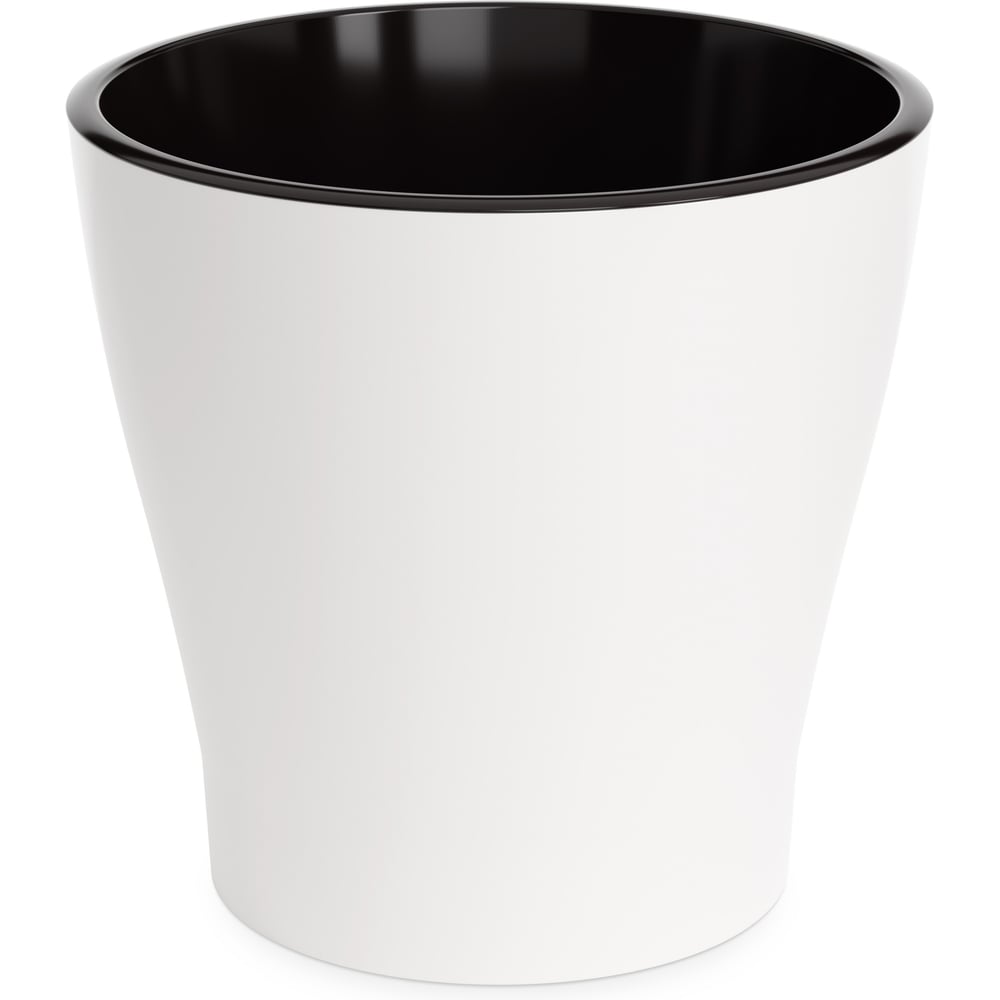 Изображение товара Горшок цветочный ЗПИ Альтернатива Лея 17л двойной (с автополивом) (белый) М8858