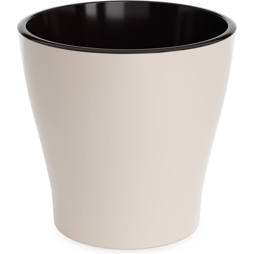 Изображение товара Горшок цветочный ЗПИ Альтернатива Лея 17л двойной (с автополивом) (бежевый) М8865