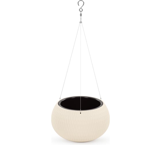 Изображение товара Кашпо ЗПИ Альтернатива Жемчужина 7л подвесное (бежевый) М8725