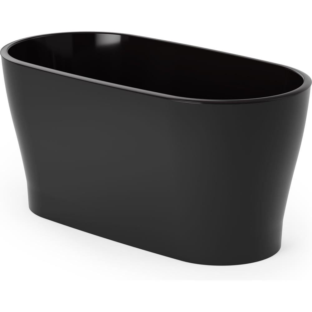 Изображение товара Горшок цветочный ЗПИ Альтернатива Лея 4л овальный двойной (с автополивом) (графитовый) М8898