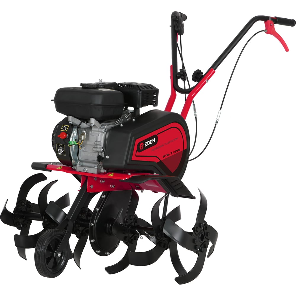 Изображение товара Культиватор бензиновый EDON ERT-7/850 (7л.с., 212 см3, 30-85 см, 2 скорости:1 вперед/1 назад) 50001