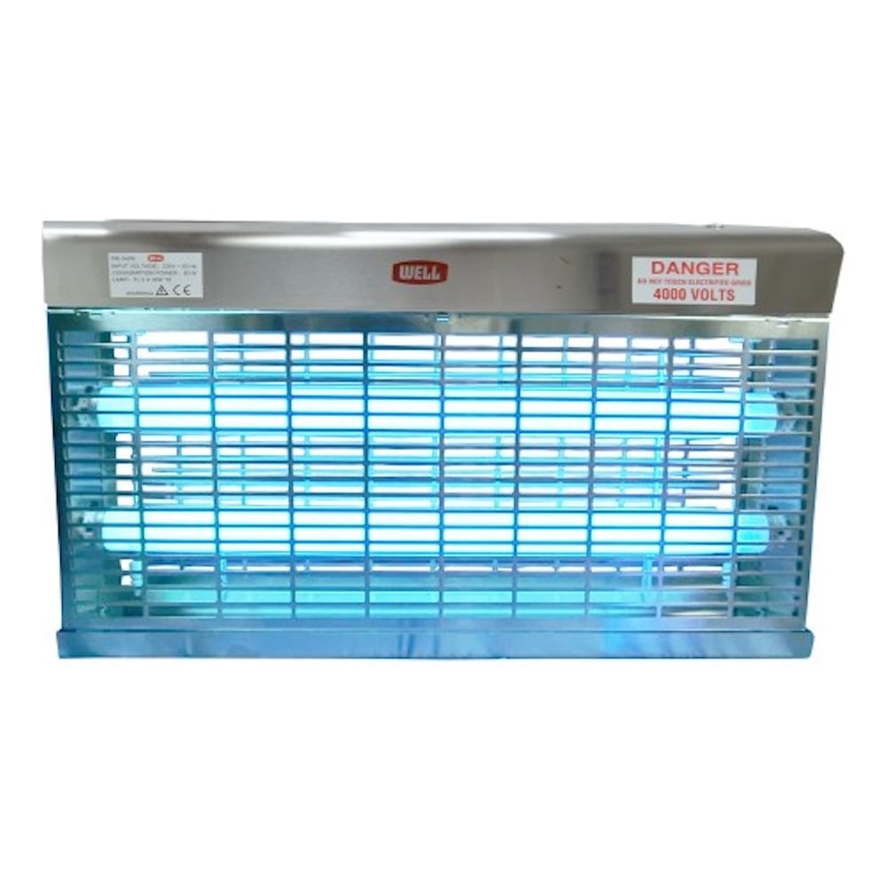 Изображение товара Ловушка для насекомых высоковольтная WELL WE-400-240S AISI 304 (240м2) 700409035