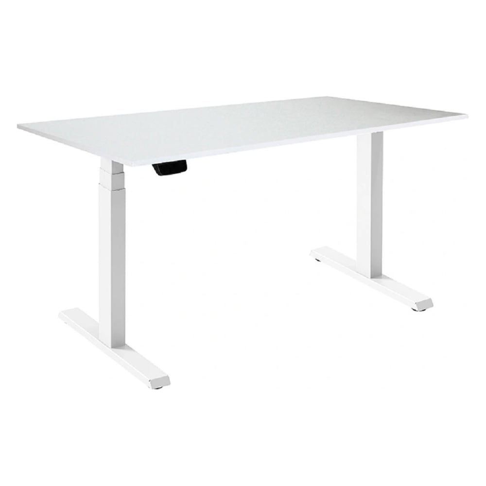Изображение товара Стол с электроприводом KSG SPARX UP EFT-2 DUAL WHITE