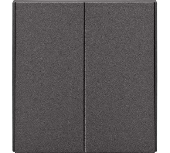 Изображение товара Механизм выключателя KRANZ STRONG 2-клавишный 10А с/у графит KR-78-0706-6