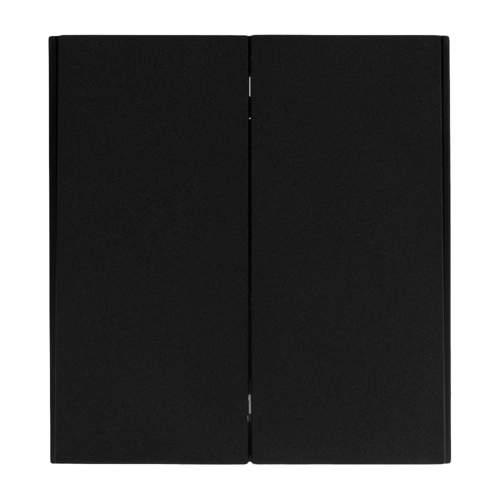 Изображение товара Механизм выключателя KRANZ STRONG 2-клавишный 10А с/у антрацит KR-78-0706-5