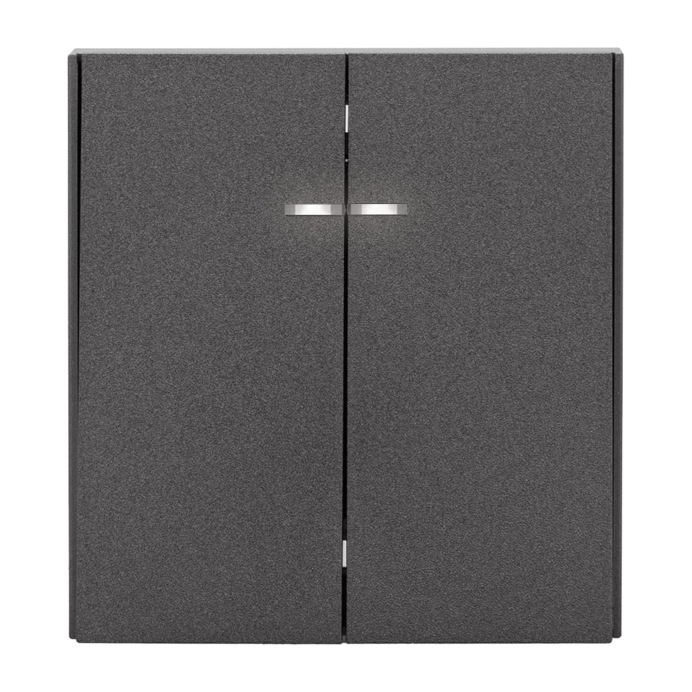 Изображение товара Сетевой выключатель KRANZ STRONG KR-78-0714-6 с подсветкой, 2 клавиши, 230В, 10A