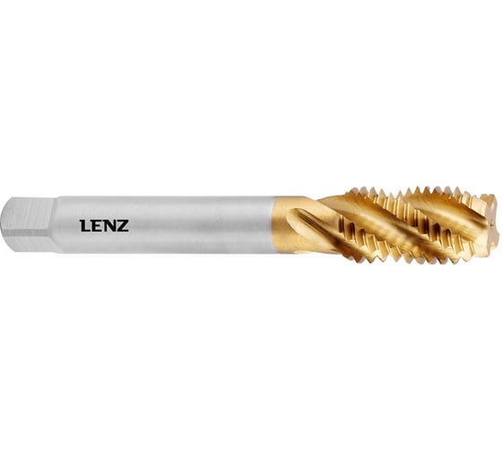 Изображение товара Метчик машинный LENZ для глухих отверстий М36х4, DIN 376, HSS/TiN, LZGM-1636