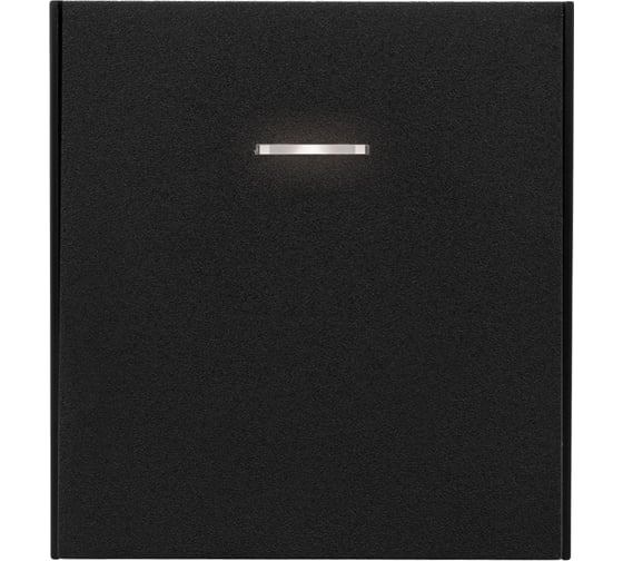 Изображение товара Механизм выключателя KRANZ STRONG 1-клавишный с подсветкой 10А с/у антрацит KR-78-0713-5