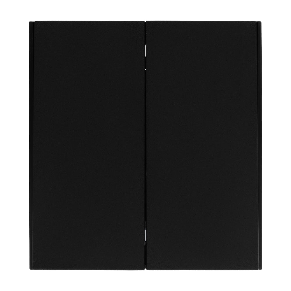 Изображение товара Механизм переключателя KRANZ STRONG 2-клавишный 10А с/у антрацит KR-78-0709-5