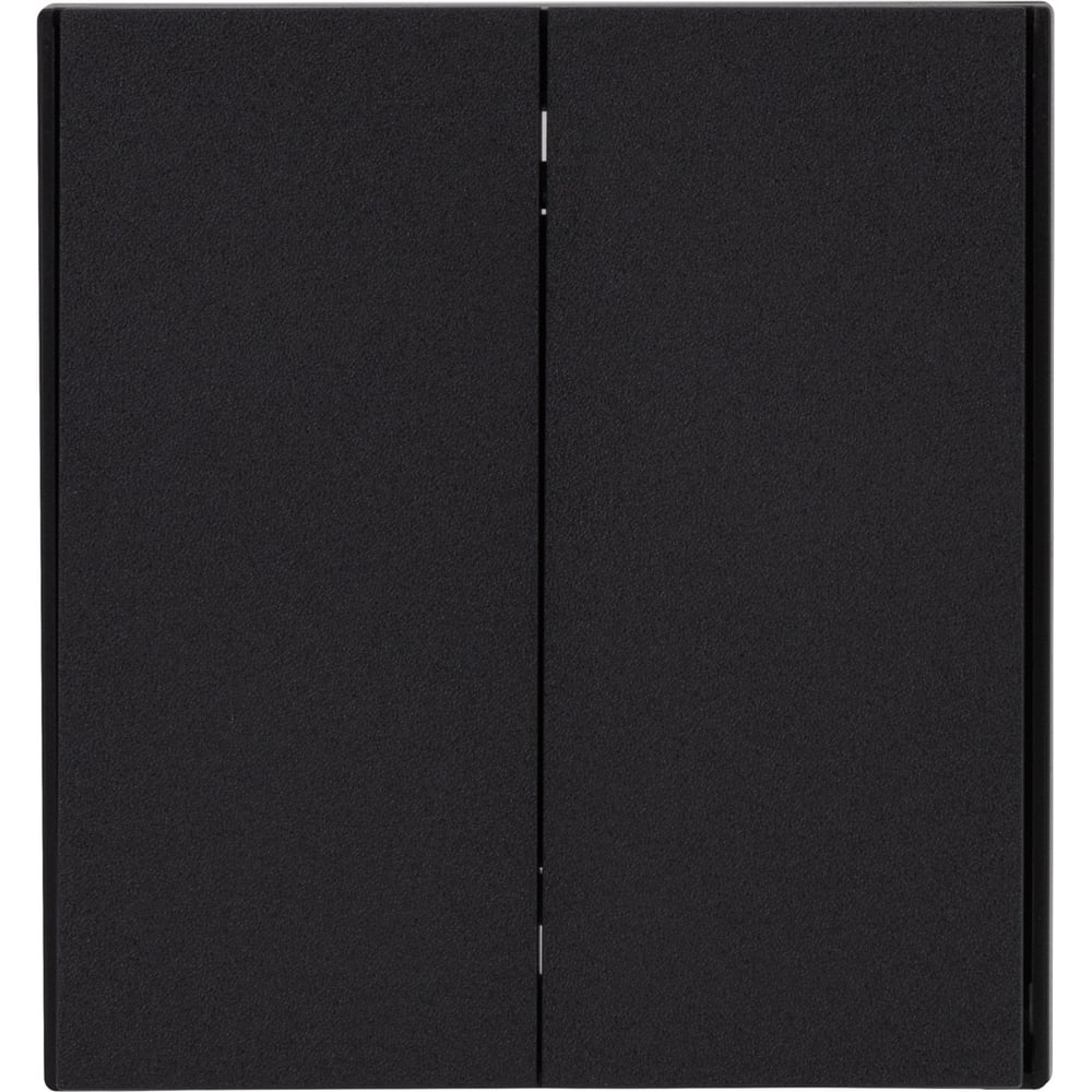 Изображение товара Механизм перекрестного переключателя KRANZ STRONG 2-клавишный 10А с/у антрацит KR-78-0733-5