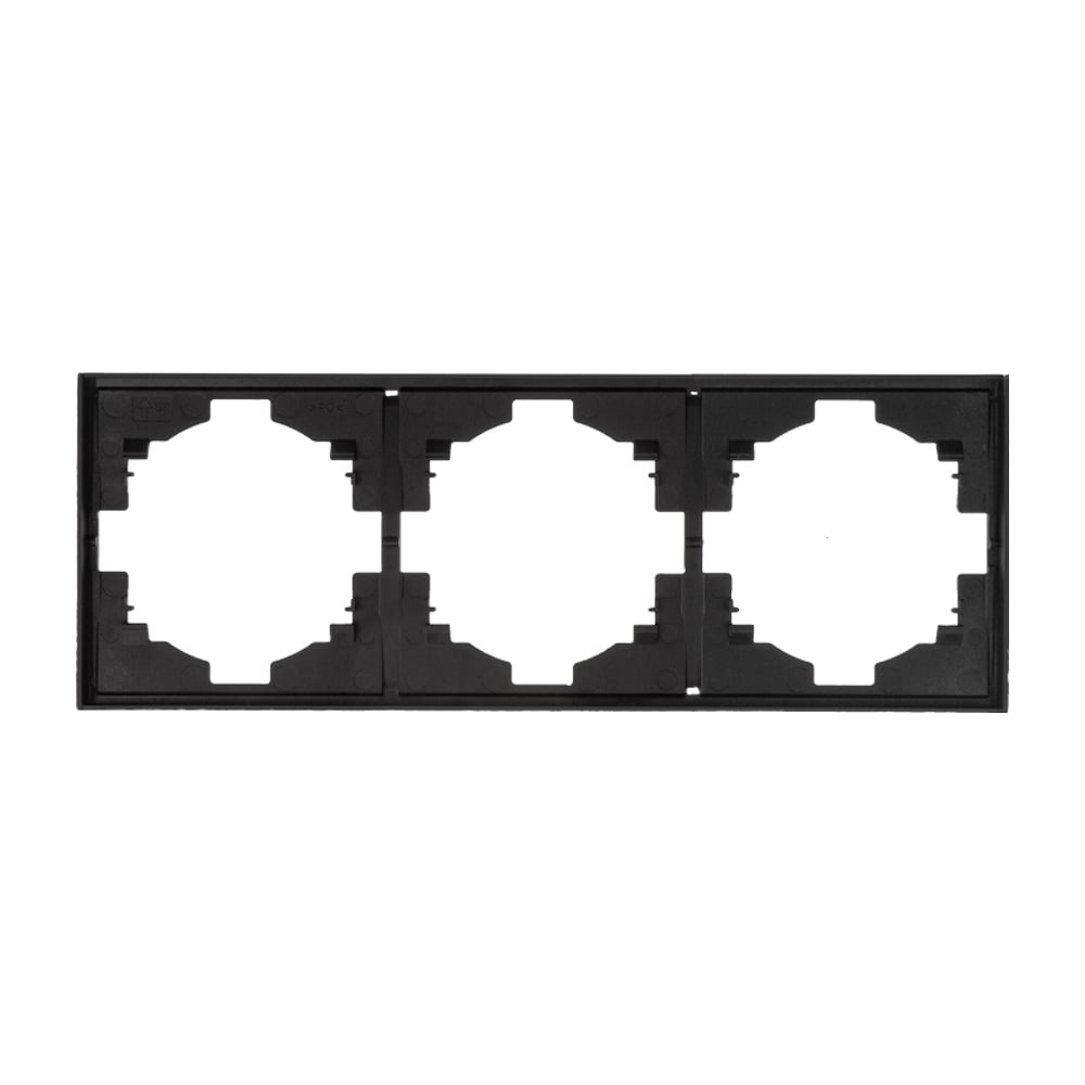 Изображение товара Рамка KRANZ STRONG 3-постовая антрацит KR-78-0753-5