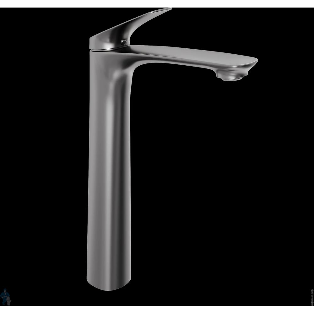 Изображение товара Смеситель для раковины Abelsberg Perfecta высокий, космическая сталь INF60102GM