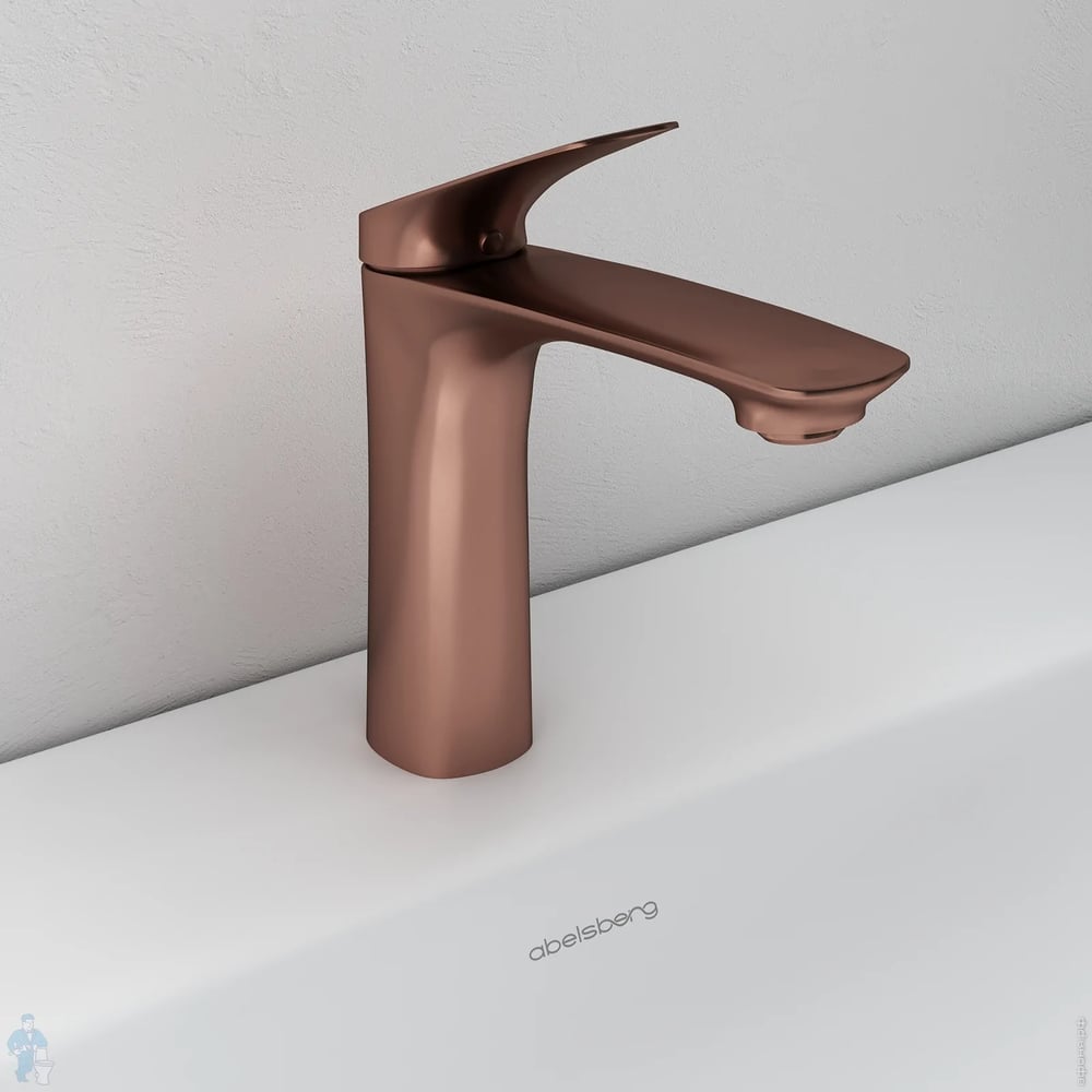 Изображение товара Смеситель Abelsberg Perfecta для раковины, песчаная медь