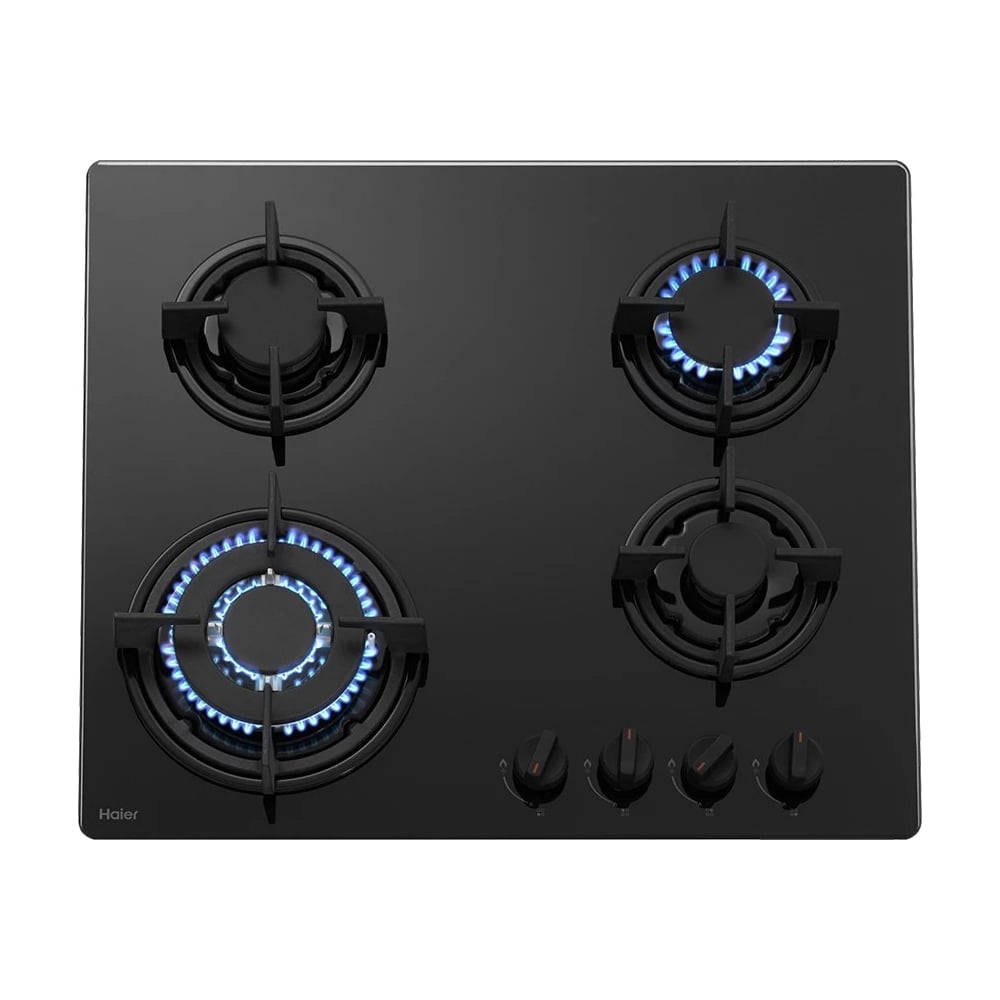 Изображение товара Газовая варочная поверхность Haier HHX-G64CWB1 Дизайн DOMINO/Модерн, 4 конфорки