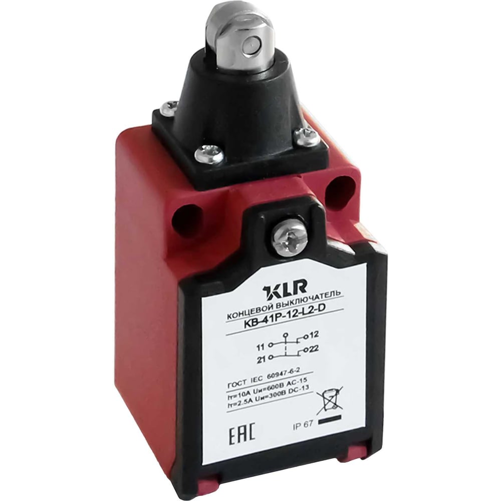 Изображение товара Выключатель концевой KB KB-41P-12-L2-D