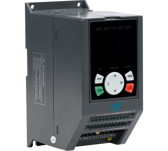 Изображение товара Частотный преобразователь ESQ -770-2S-0022 2.2/4кВт, 220 В 08.04.304504