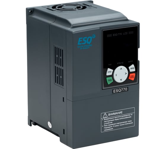 Изображение товара Частотный преобразователь ESQ -770-4T0055G/0075P 5.5/7.5 кВт, 380В 08.04.304511