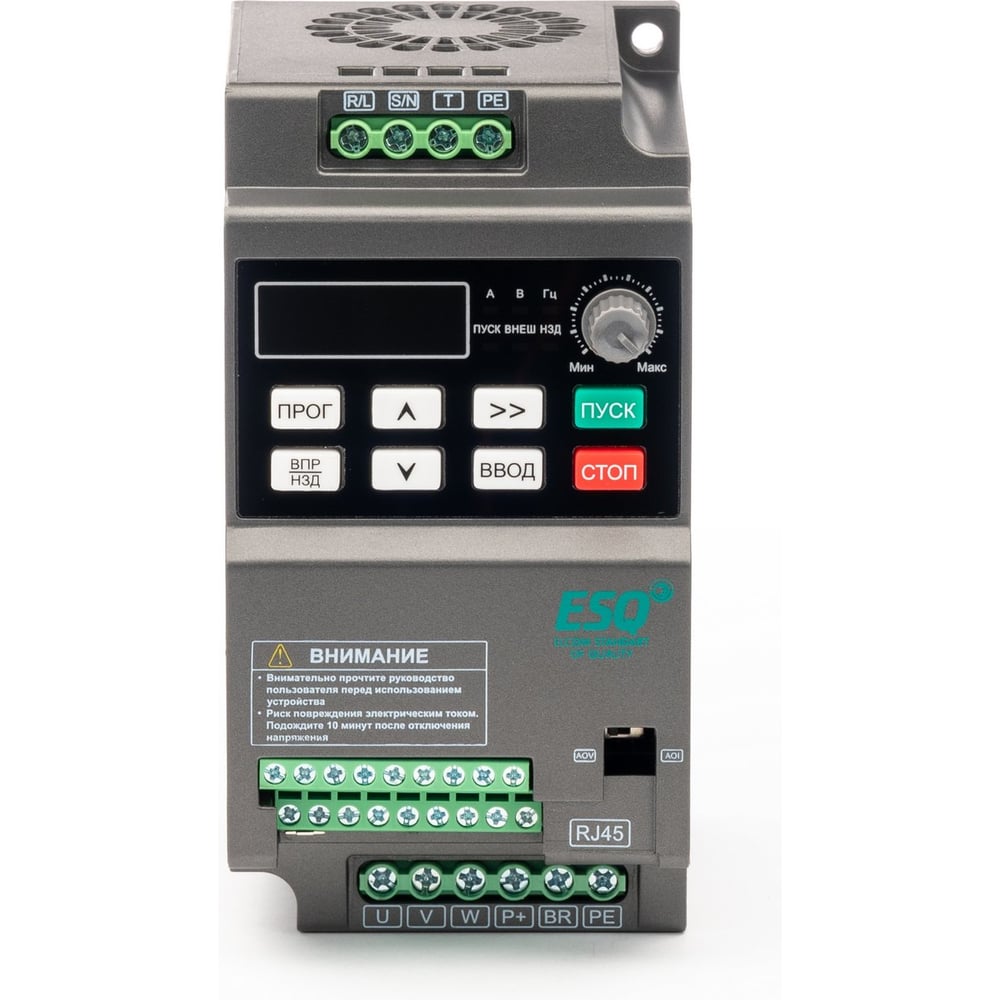 Изображение товара Частотный преобразователь ESQ -230-4T-1.5K 1.5кВт, 380В 08.04.304424