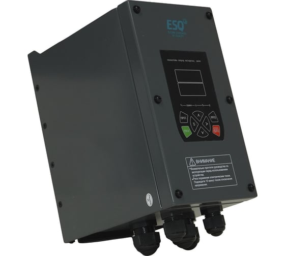 Изображение товара Частотный преобразователь ESQ F 770-4T0040-IP54 4/5.5кВт, 380В 08.04.304847