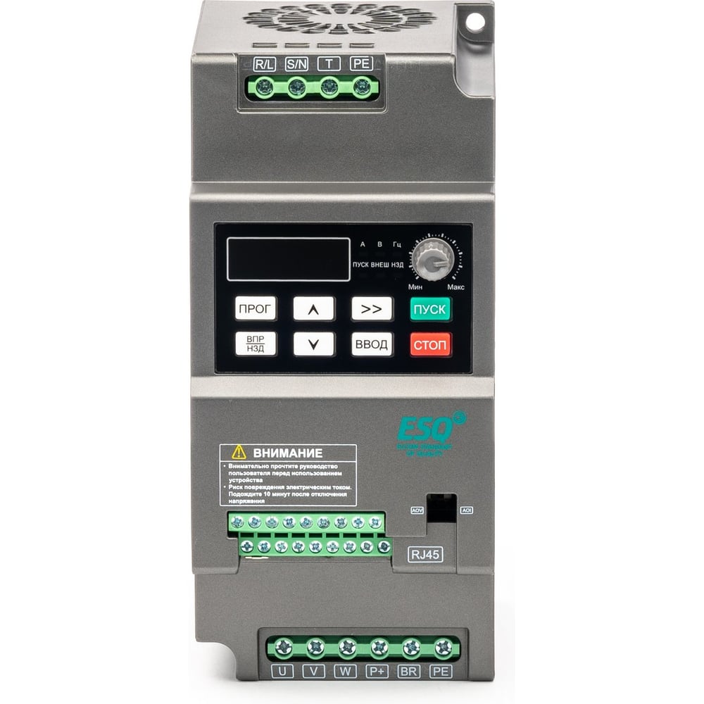 Изображение товара Частотный преобразователь ESQ -230-4T-5.5K 5.5кВт, 380В 08.04.304427