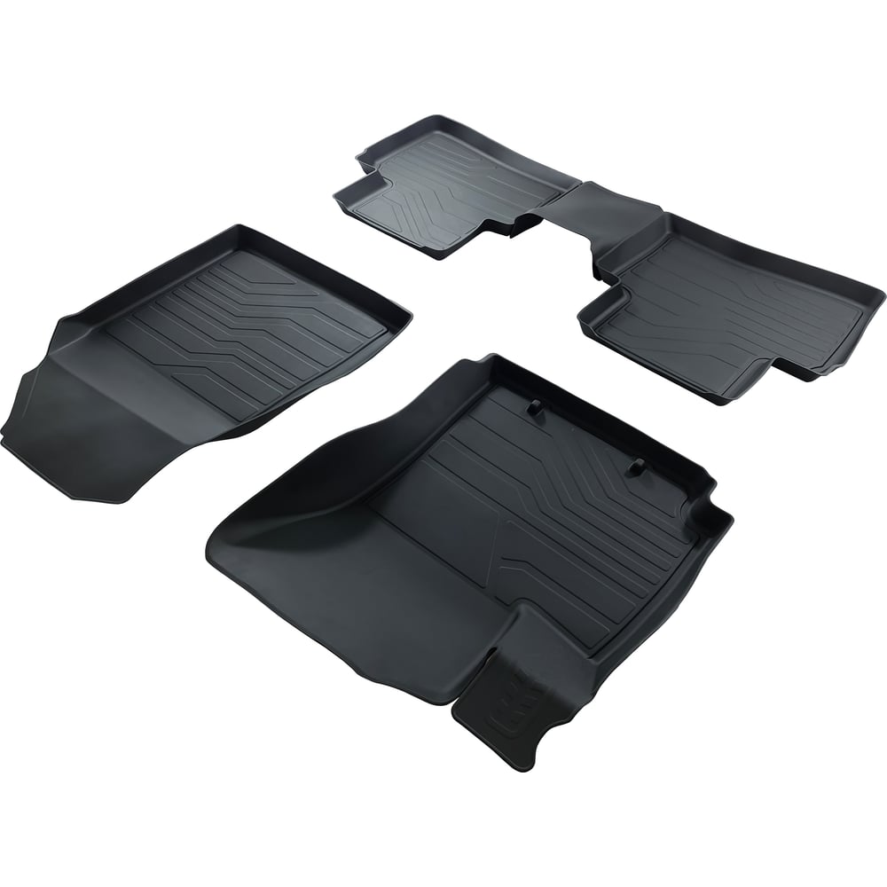 Изображение товара Резиновые коврики в салон SRTK 3D LUX для Hyundai Creta 2021