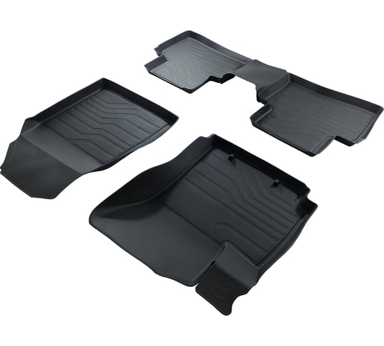 Изображение товара Резиновые коврики в салон SRTK 3D LUX для Hyundai Creta 2021 3D.HY.CRE.21G.02098