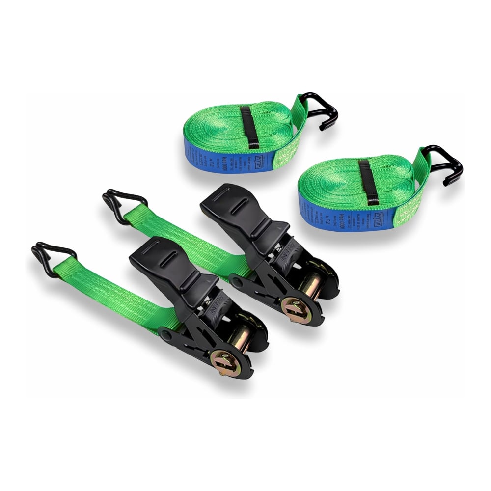 Изображение товара Ремень стяжной HITCH RS REGULAR 100:1000:2 (25мм, STF100DaN, 1T, 2М), комплект 2 шт SZ093474