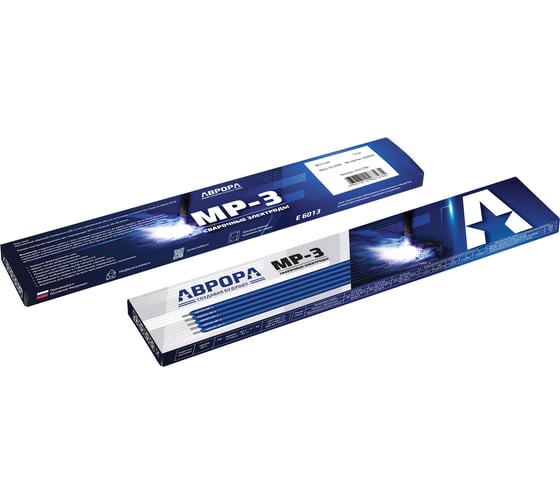 Изображение товара Электроды сварочные Aurora АВРОРА МР-3 3.0мм (1кг) 41792