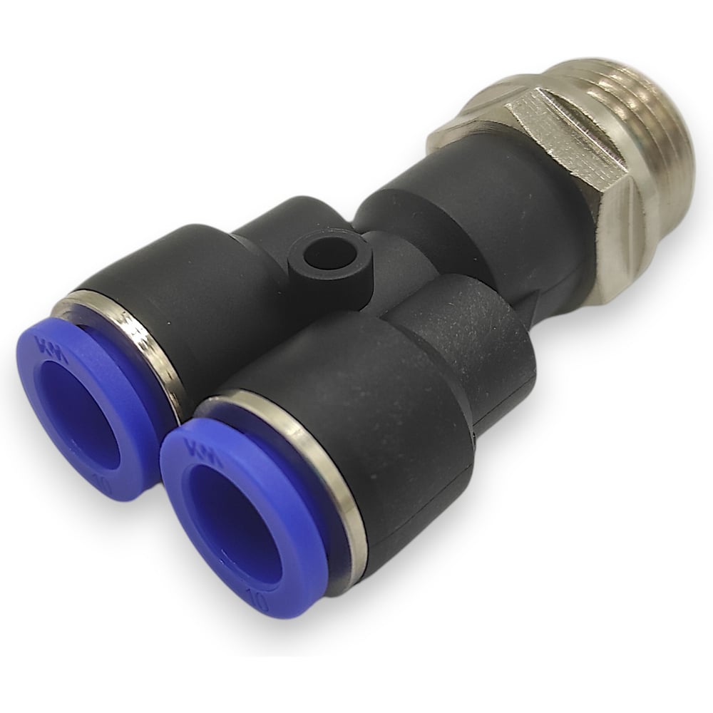 Изображение товара Тройник Y-образный KZPWT10-04G Контактная Механика 1/2M-10 мм