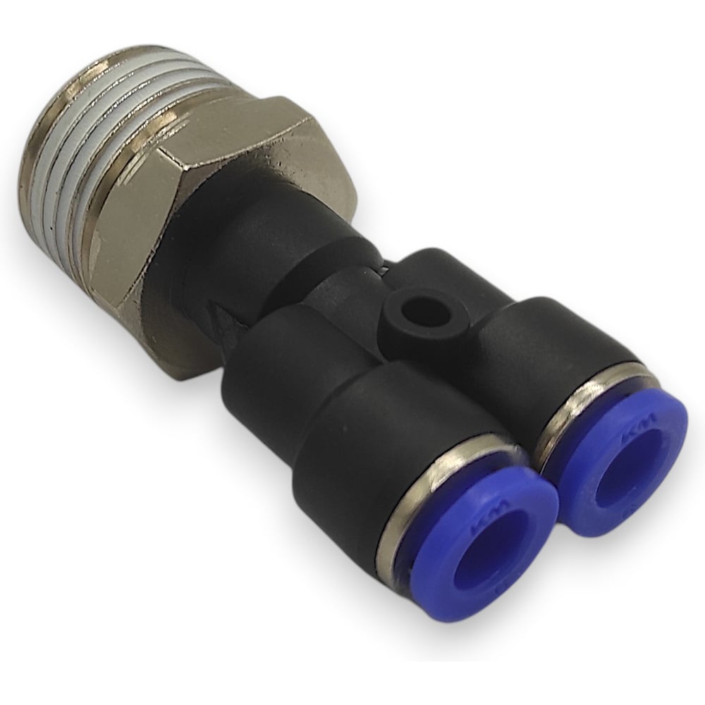 Изображение товара Тройник Y-образный Контактная Механика KZPWT06-04P 1/2M-6 мм