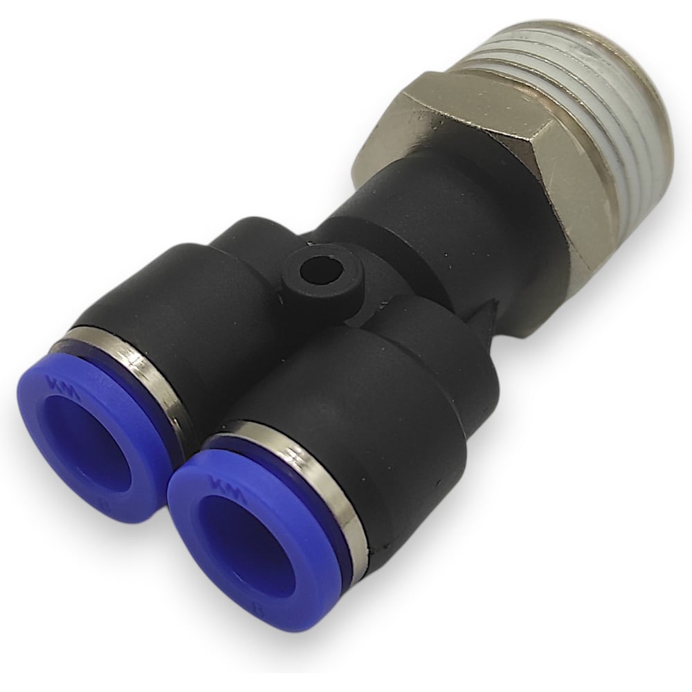 Изображение товара Тройник Y-образный Контактная Механика трубка 8мм, 1/2 KZPWT08-04P