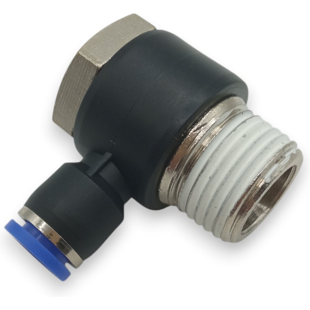 Изображение товара Фитинг угловой Контактная Механика трубка 8мм, 1/2 KZPH08-04P