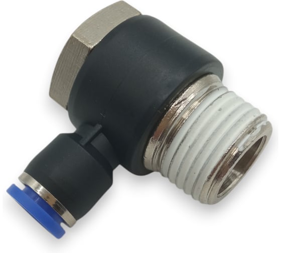 Изображение товара Фитинг угловой Контактная Механика трубка 8мм, 1/2 KZPH08-04P